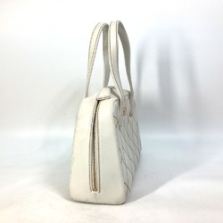 Chanel CC Mark bag Vintage Mini Duffle Bag Shoulder Bag Hand Bag White