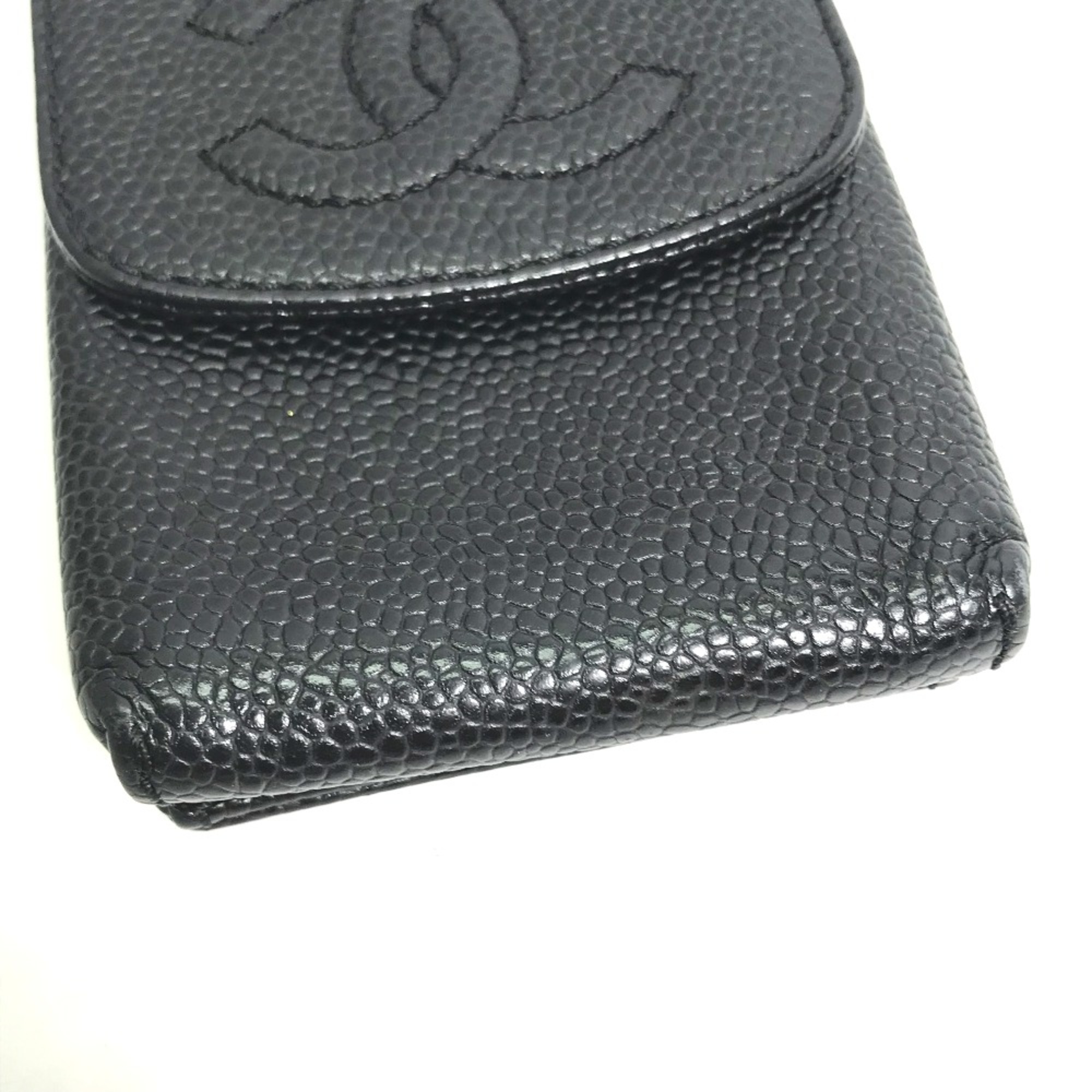 Chanel A13511 Cigarette case pouch Cigarette case Black