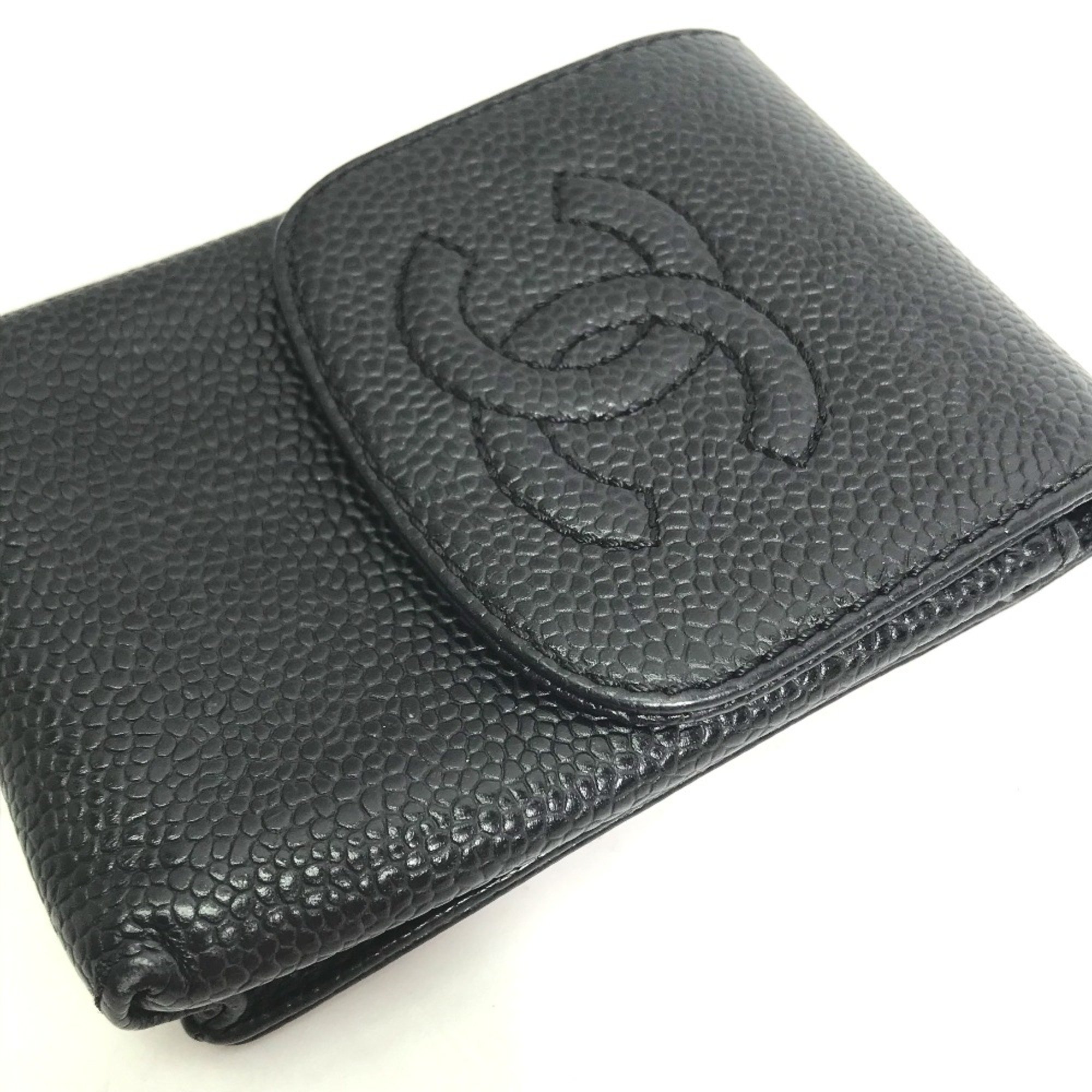 Chanel A13511 Cigarette case pouch Cigarette case Black