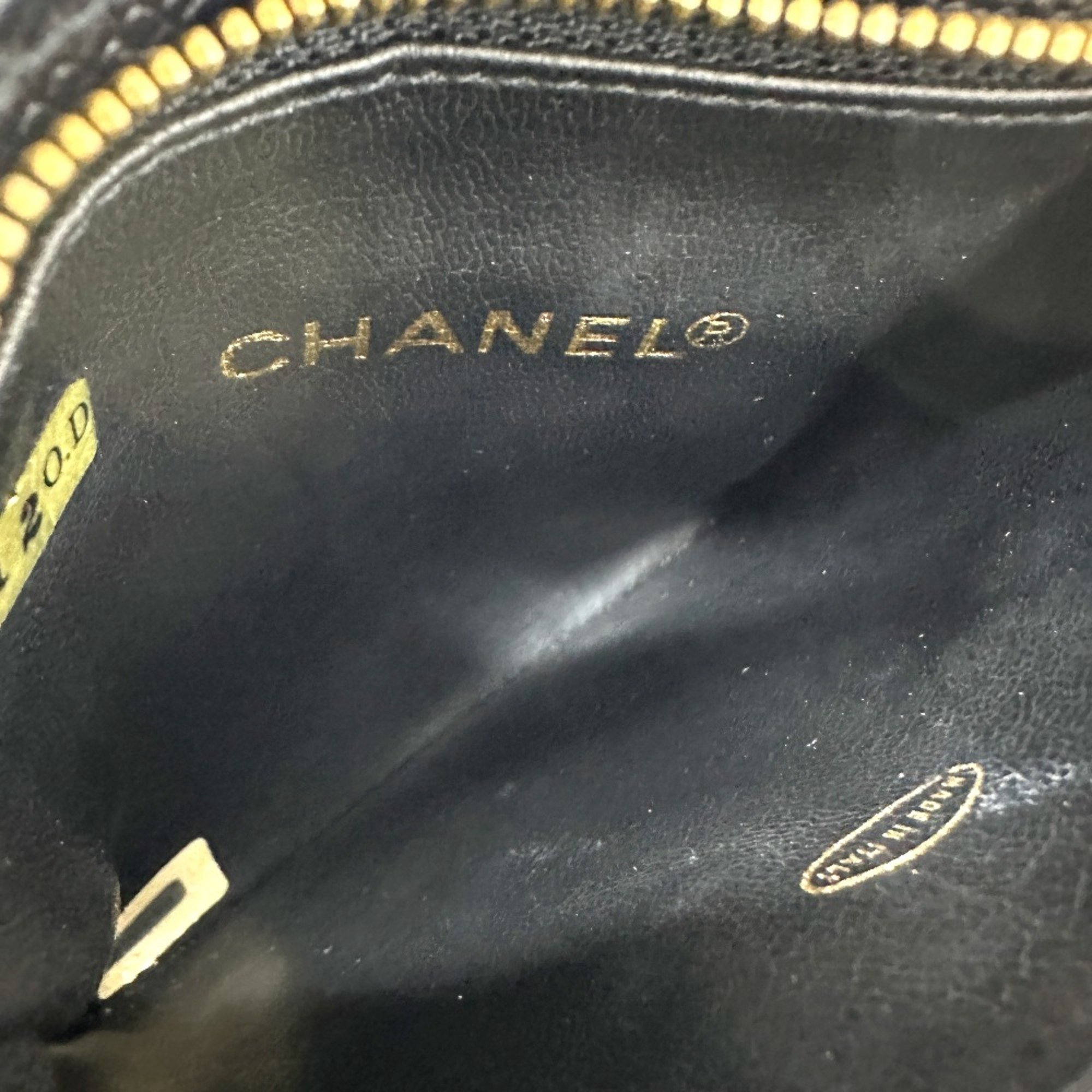 Chanel CC Mark Bag Pouch Black