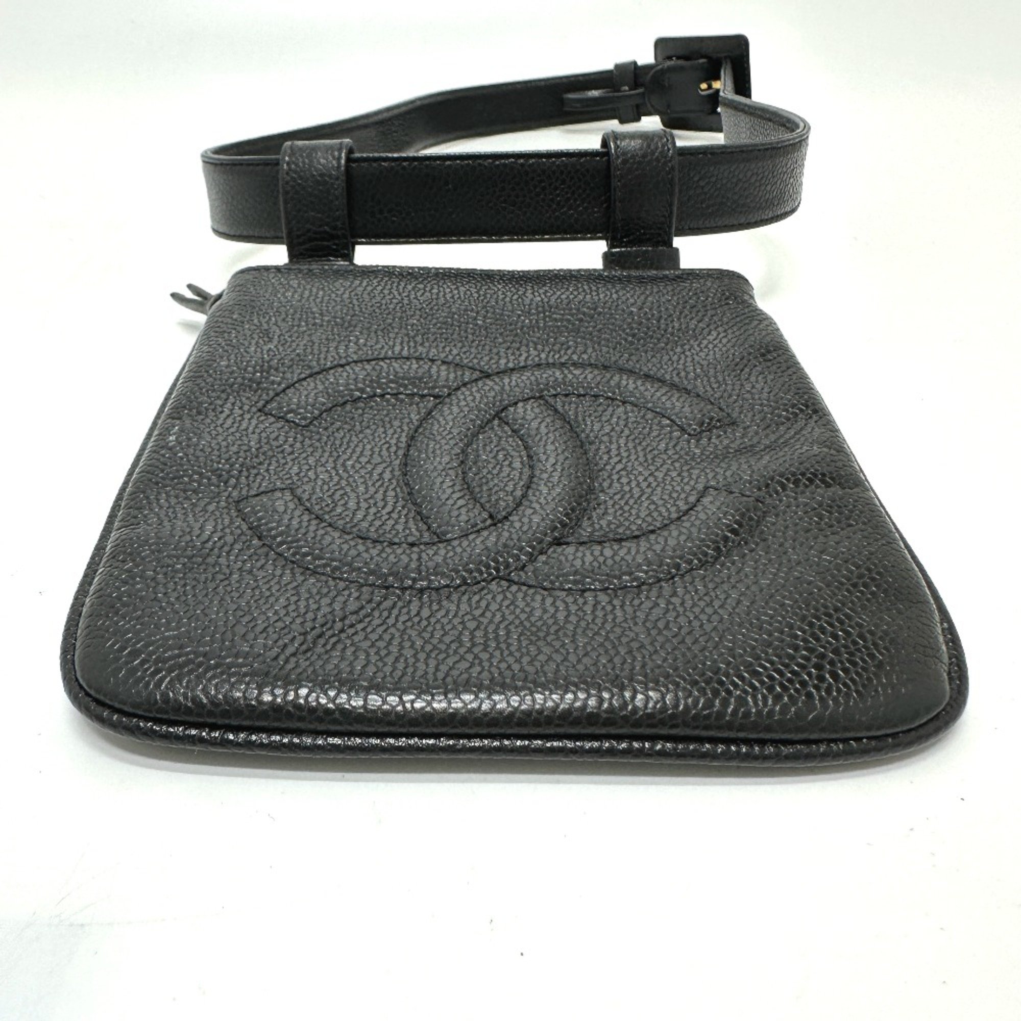 Chanel CC Mark Bag Pouch Black