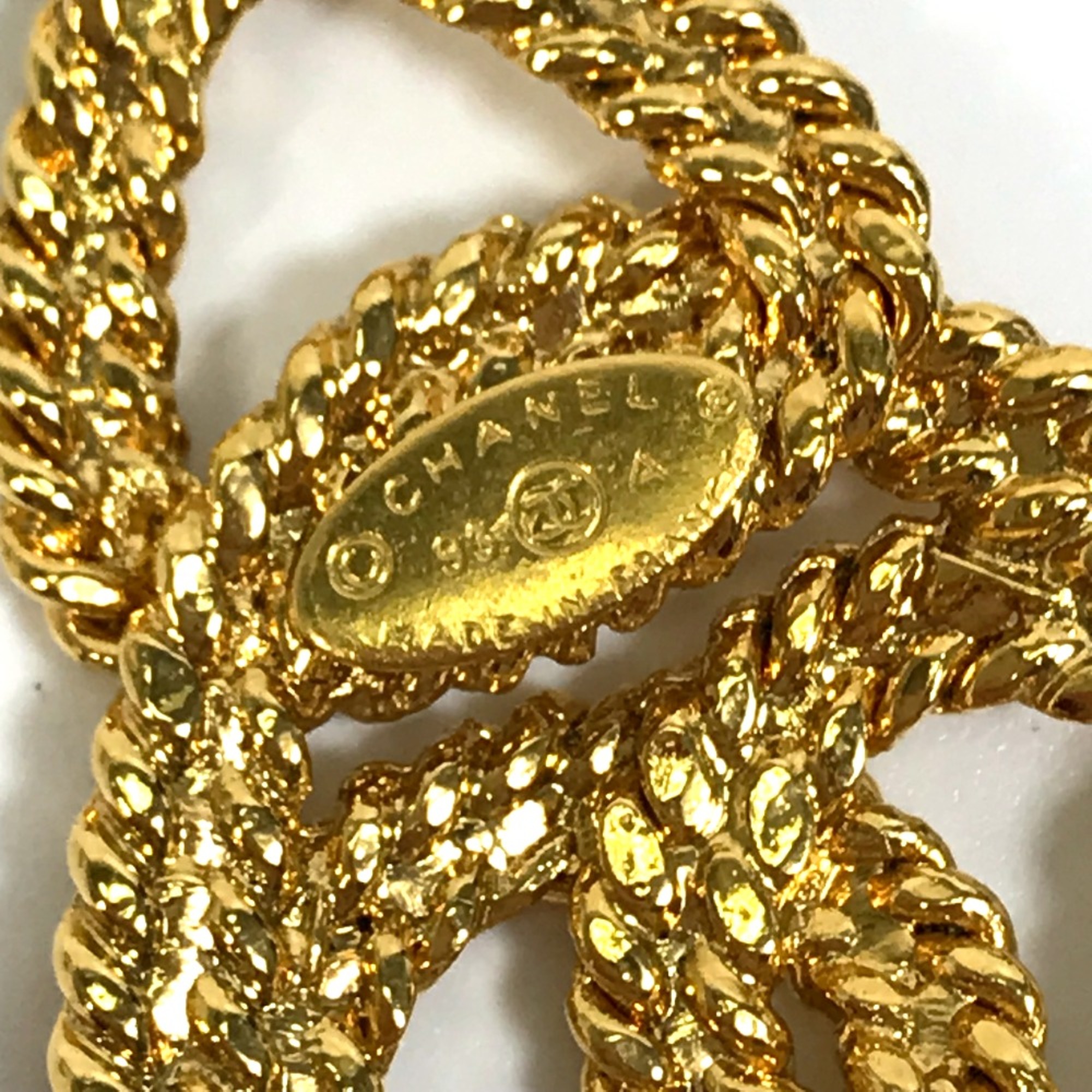 Chanel CC Mark Accessories Necklace Gold