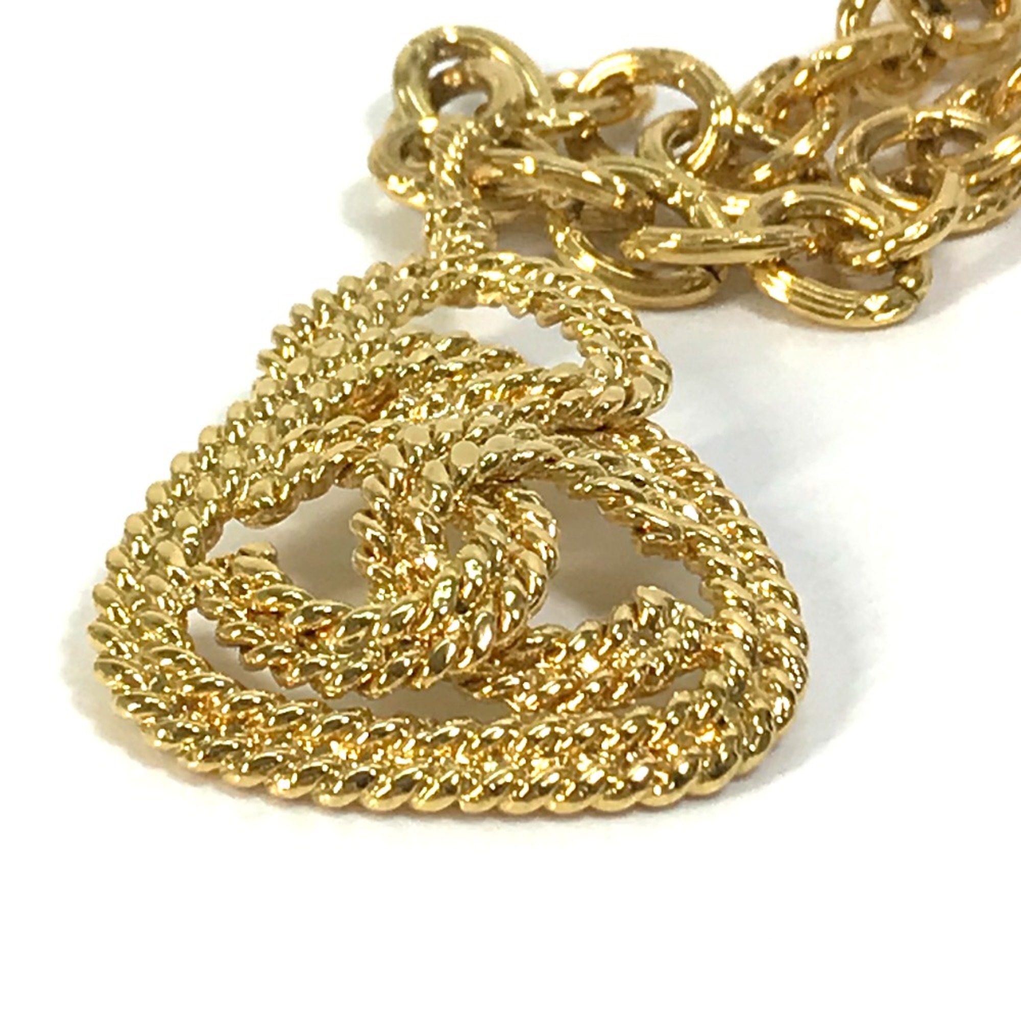 Chanel CC Mark Accessories Necklace Gold