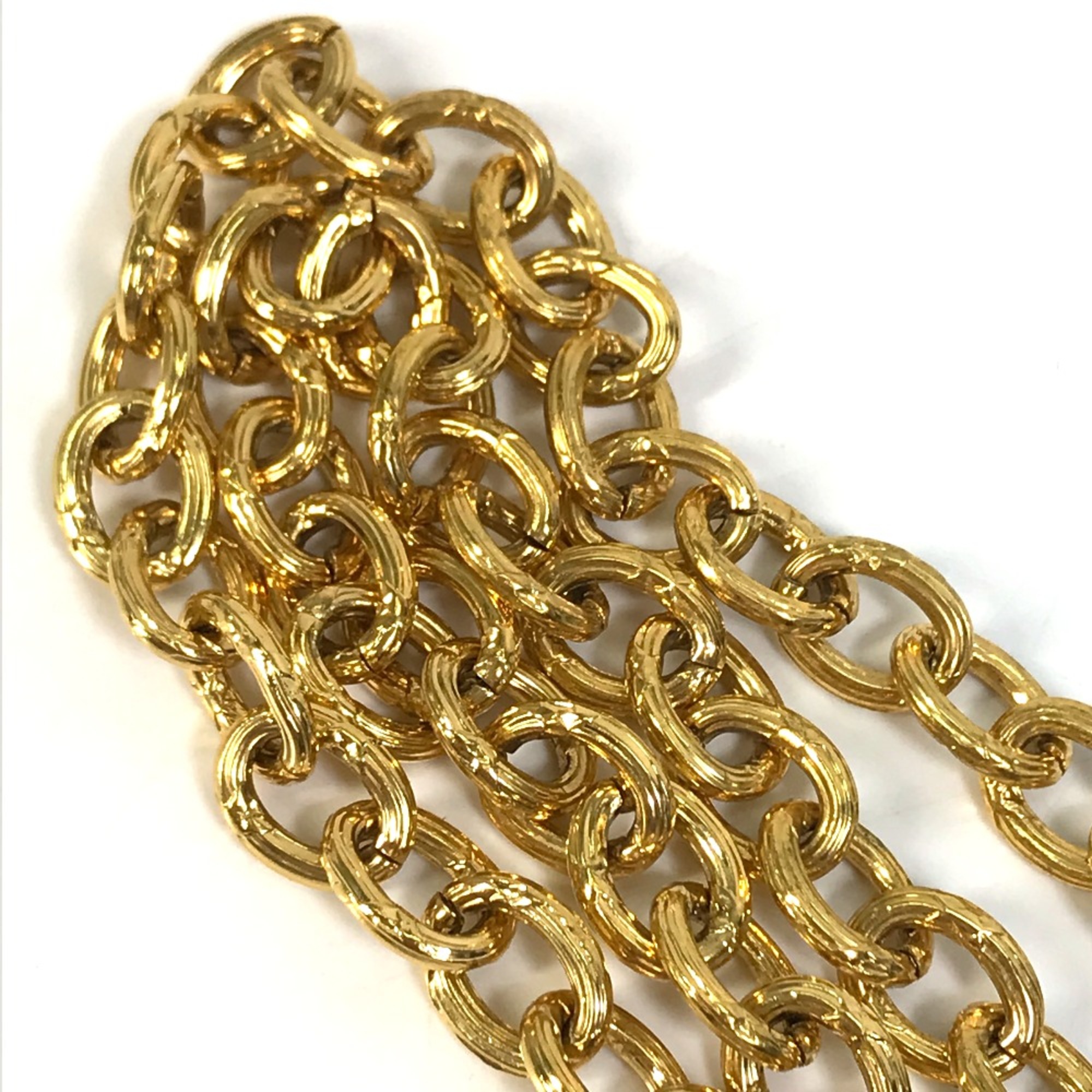 Chanel CC Mark Accessories Necklace Gold