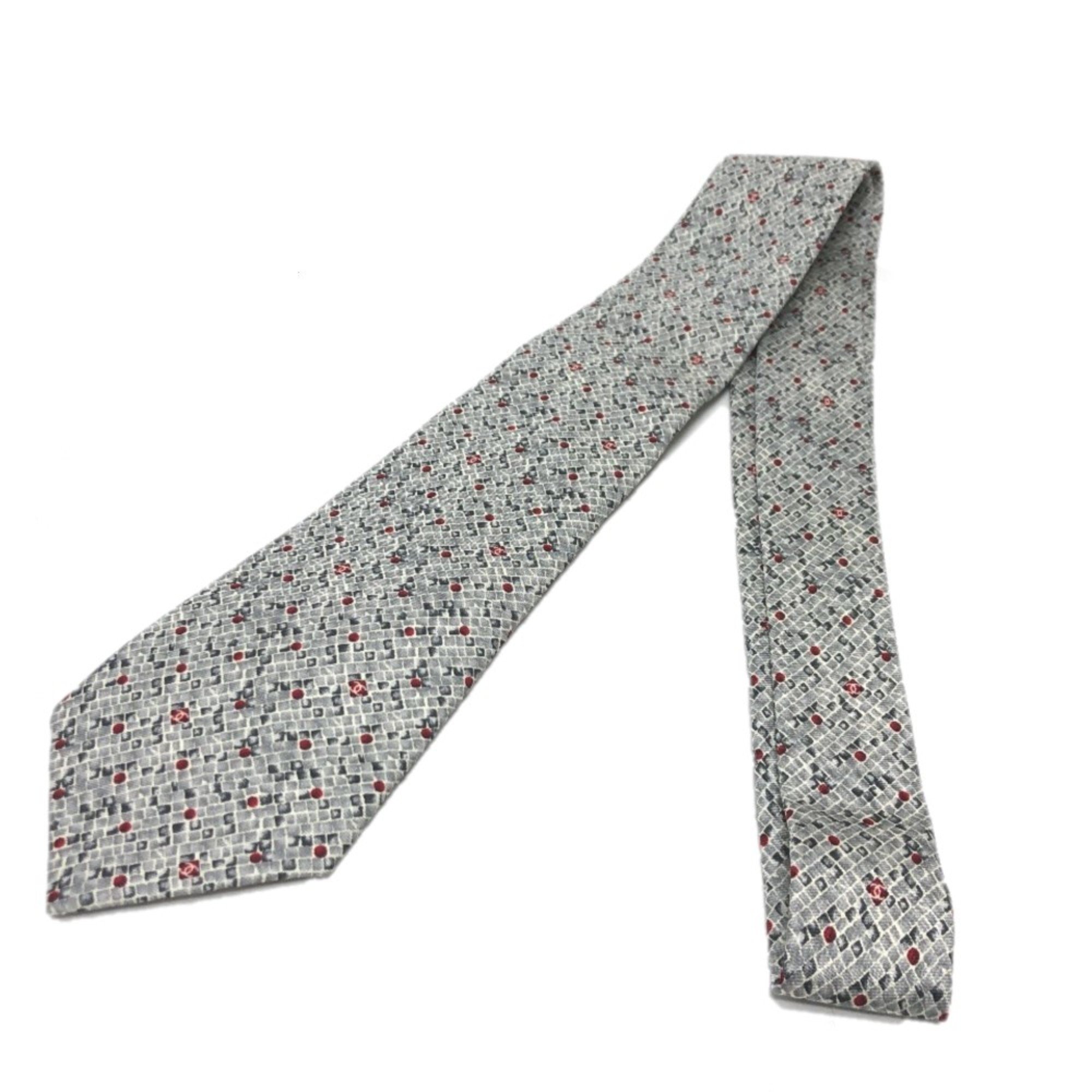 Chanel Necktie gray