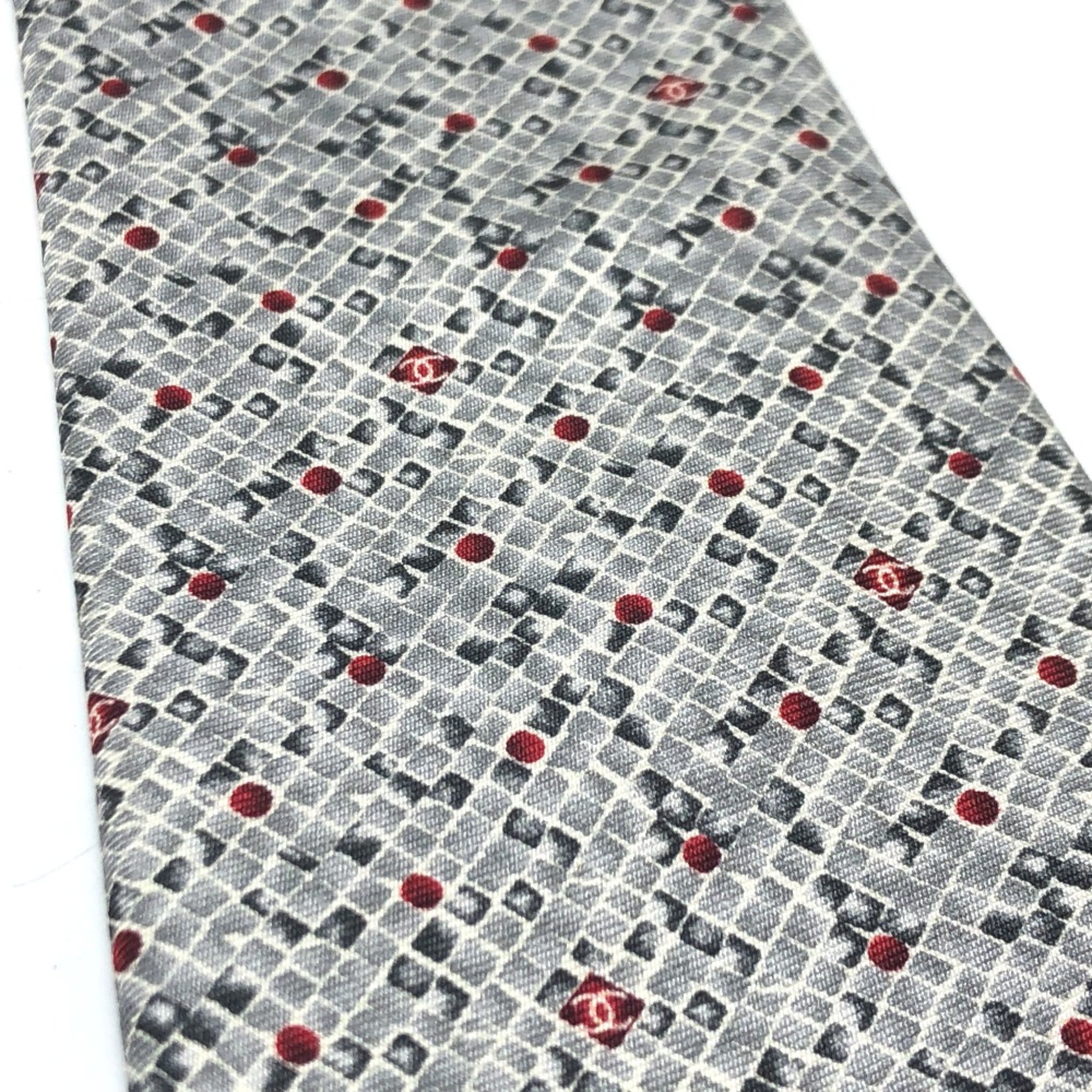 Chanel Necktie gray