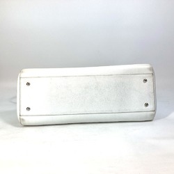 Chanel A69931 CC Mark 2WAY Shoulder Bag shoulder Hand Bag White SilverHardware