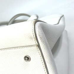 Chanel A69931 CC Mark 2WAY Shoulder Bag shoulder Hand Bag White SilverHardware