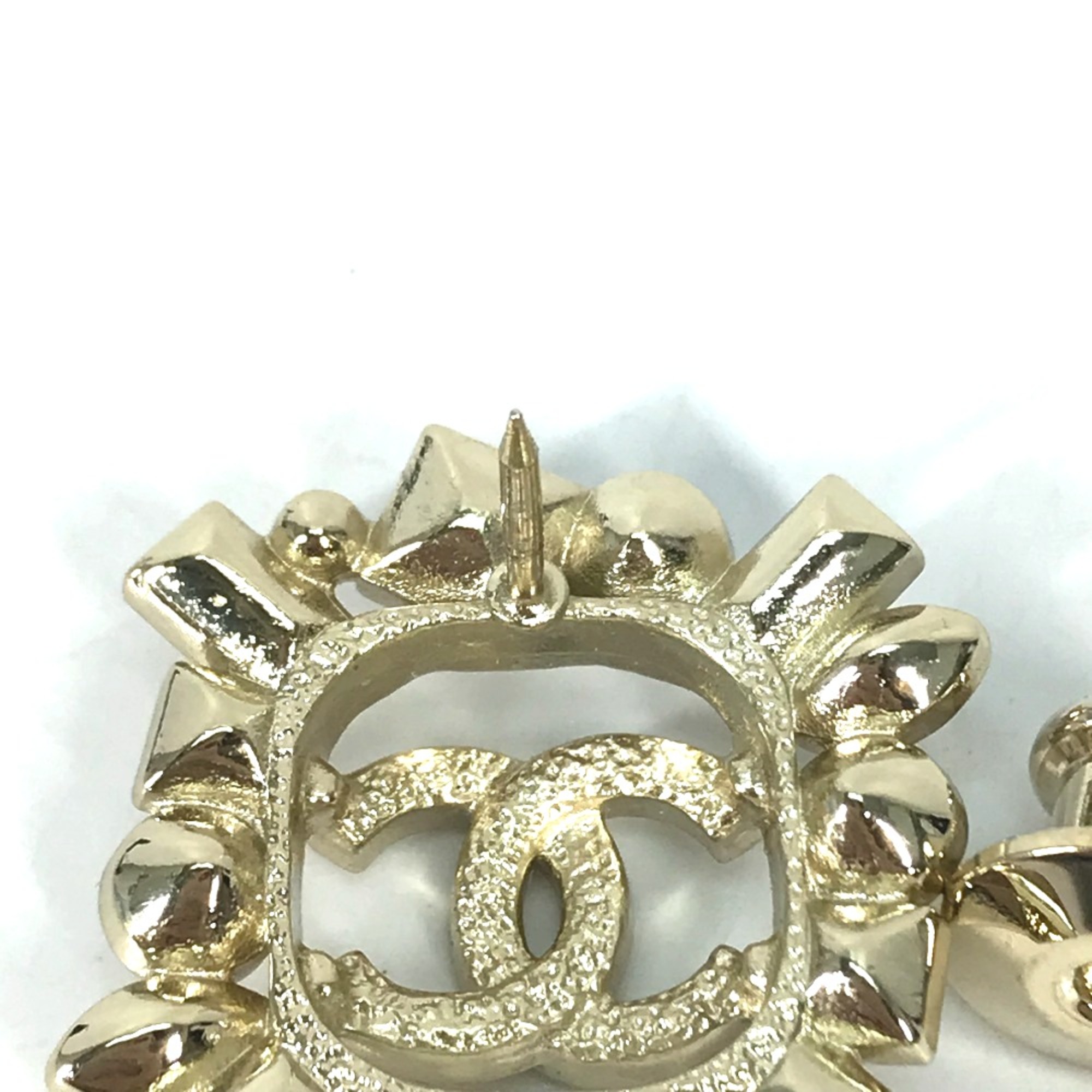 Chanel CC Mark B23P Accessories Brooch Gold