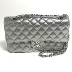 Chanel CC Mark CC Double Chain Shoulder Bag Shoulder Bag Silver