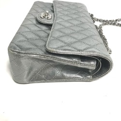 Chanel CC Mark CC Double Chain Shoulder Bag Shoulder Bag Silver