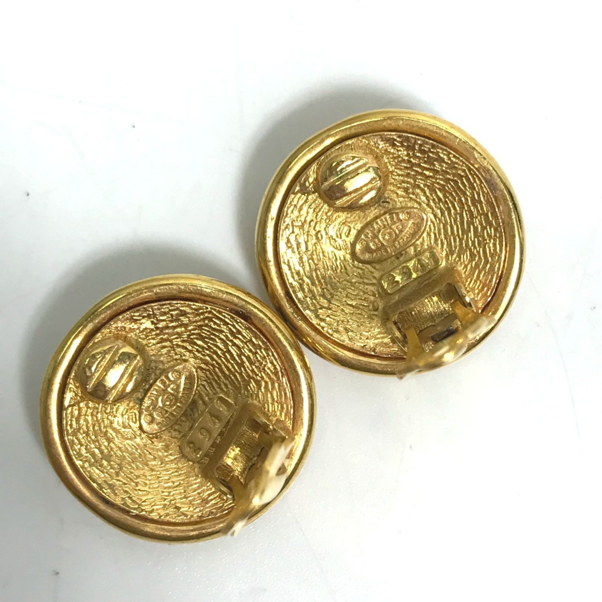 Chanel 93P vintage Earrings Gold