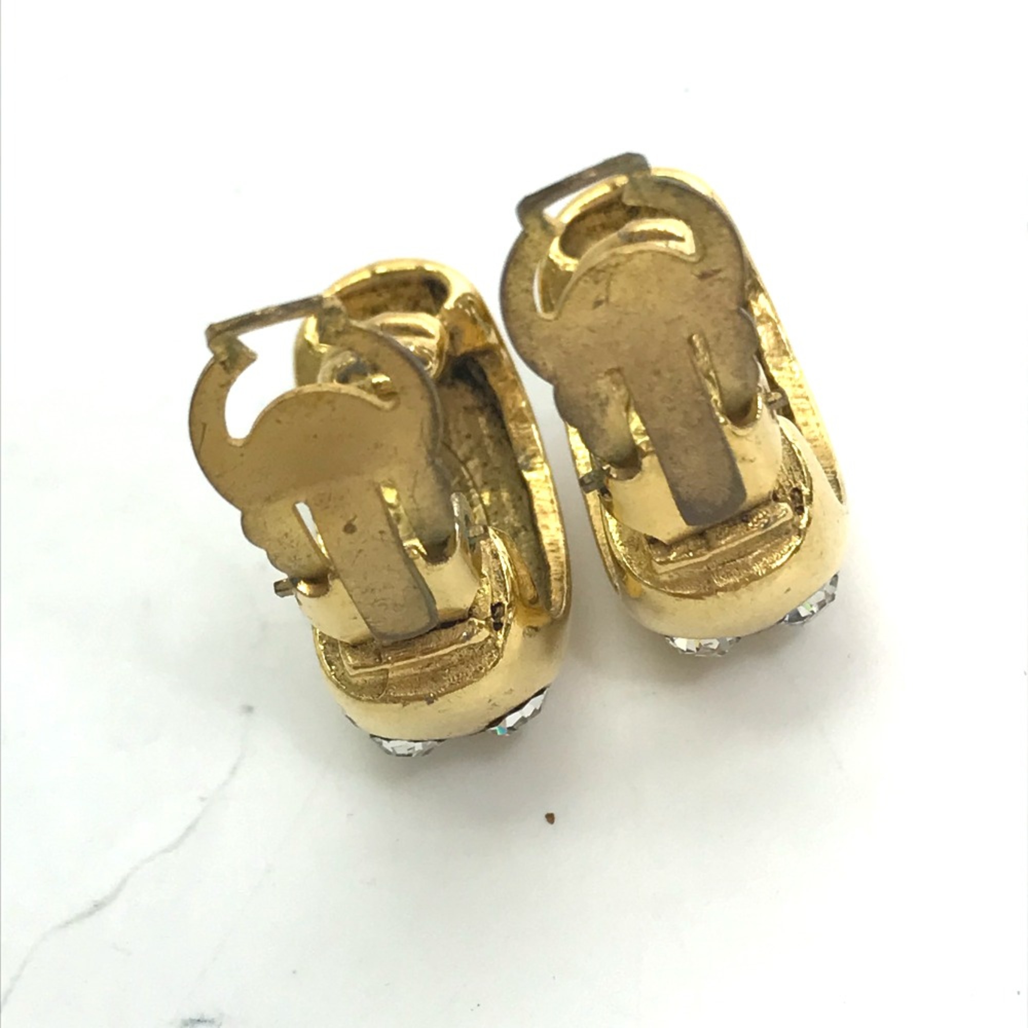 Chanel vintage Earrings Gold