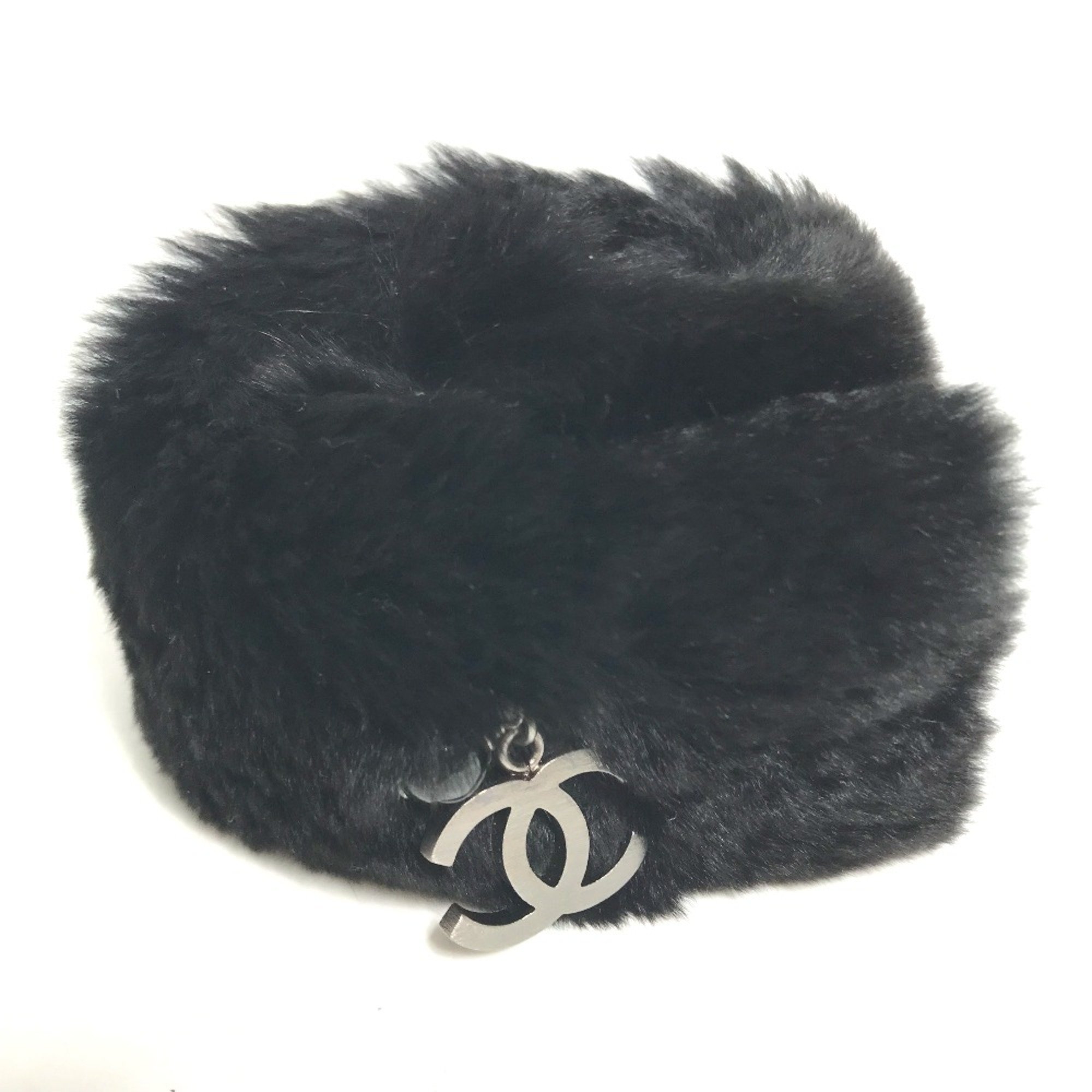 Chanel Accessory bracelet Fur Bracelet Bangle Black