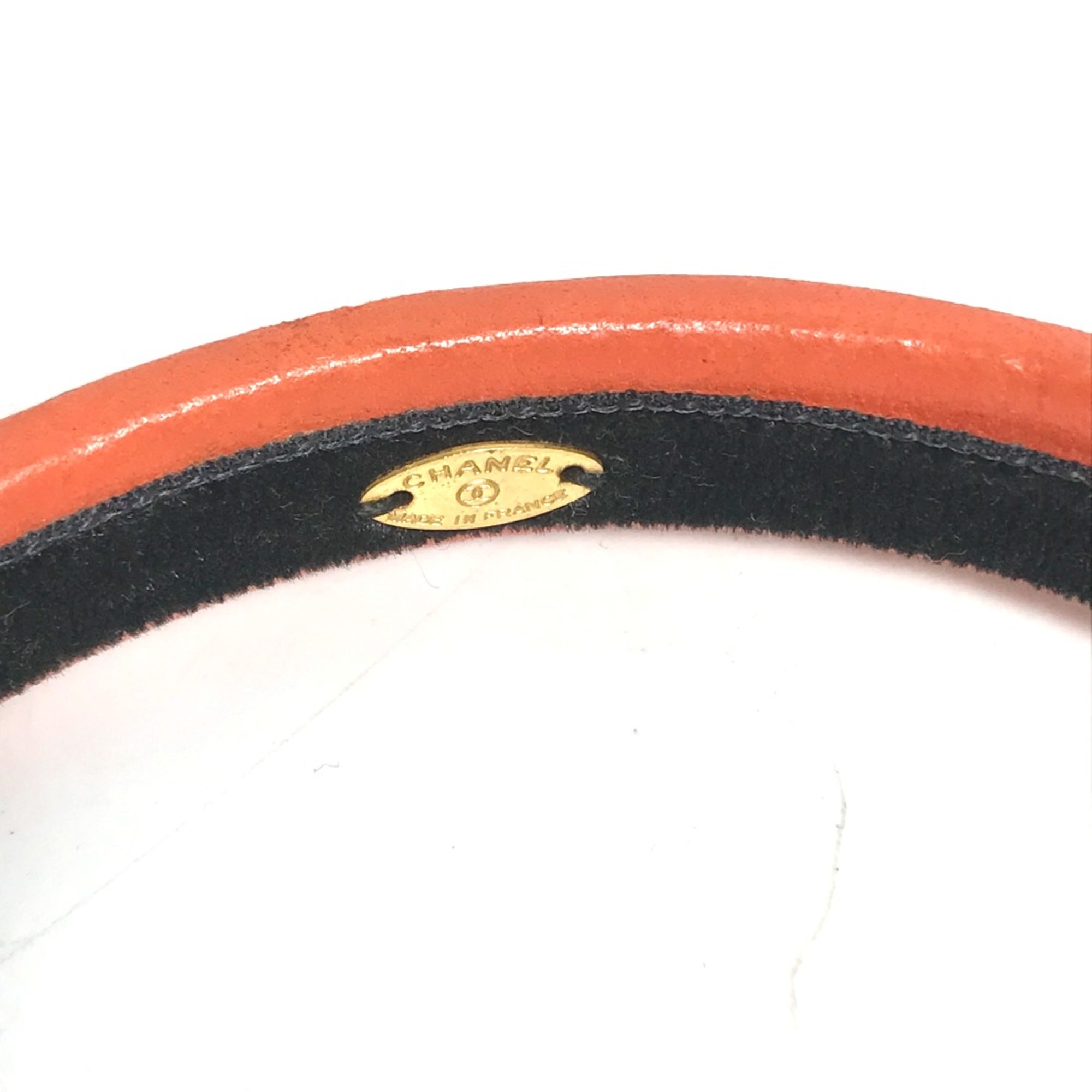 Chanel Headband Hairband hair accessory Katyusha Orange