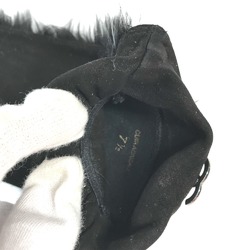 Chanel mitten type gloves Glove Black WhiteBased