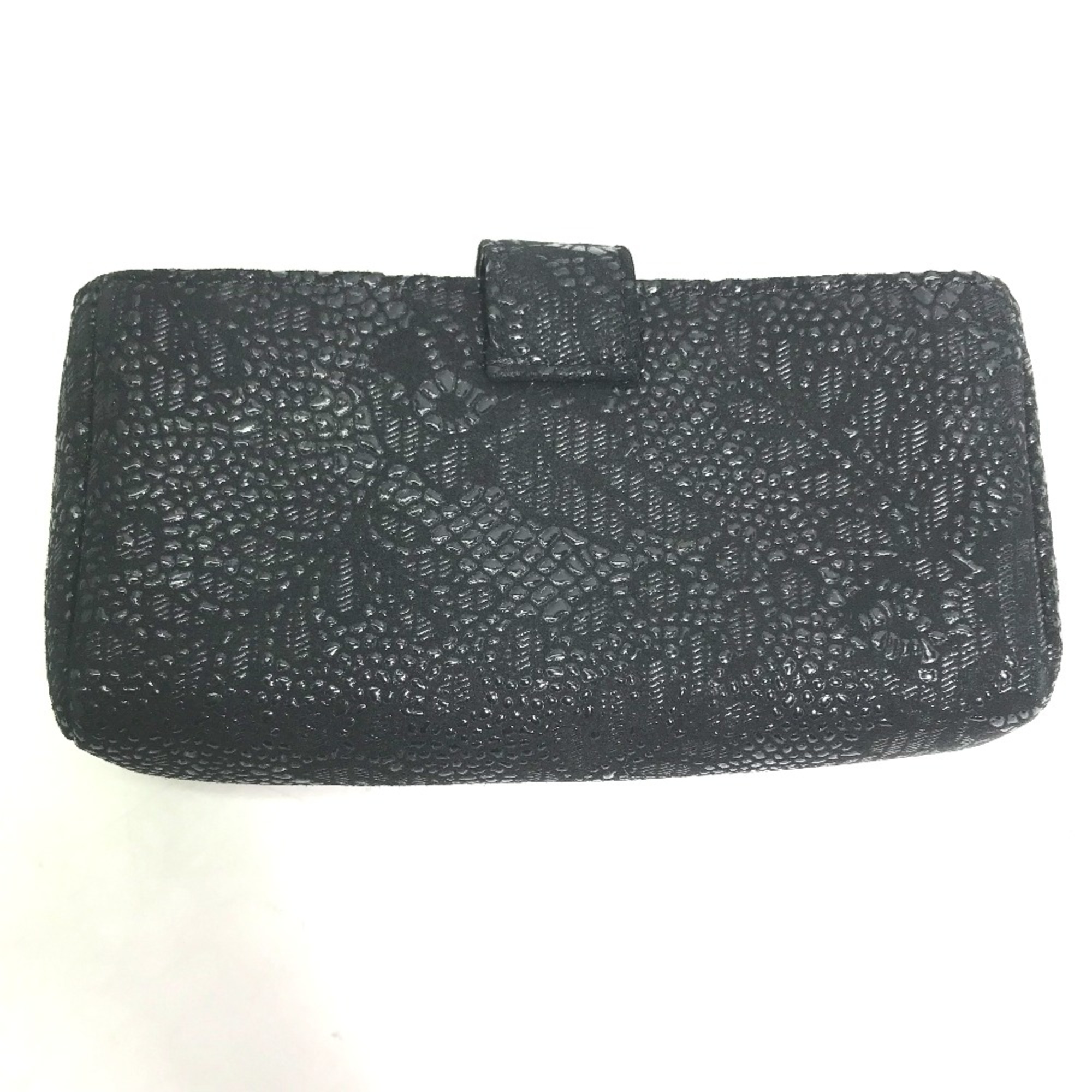 Chanel CC Mark CC coin purse Pouch Black