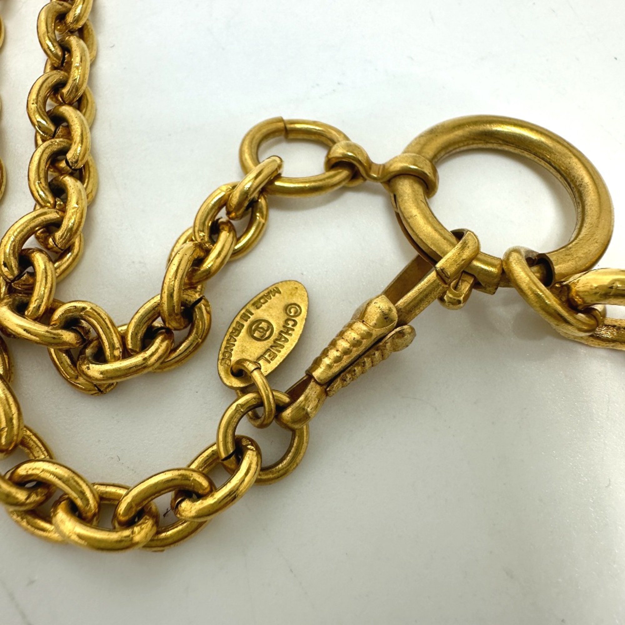 Chanel Chain Necklace Gold