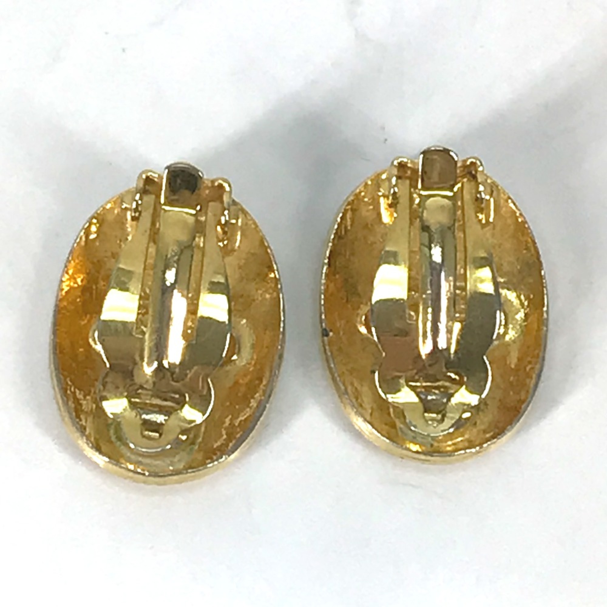 Chanel vintage Accessories Earrings Gold