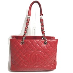 Chanel A50995 CC Mark Shoulder Chain GST Shoulder Bag Bag Tote Bag Red