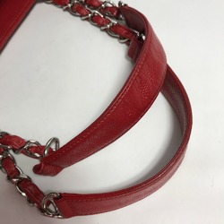 Chanel A50995 CC Mark Shoulder Chain GST Shoulder Bag Bag Tote Bag Red