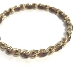 Chanel B12 Chain Accessories Bracelet Bangle Gold Brown