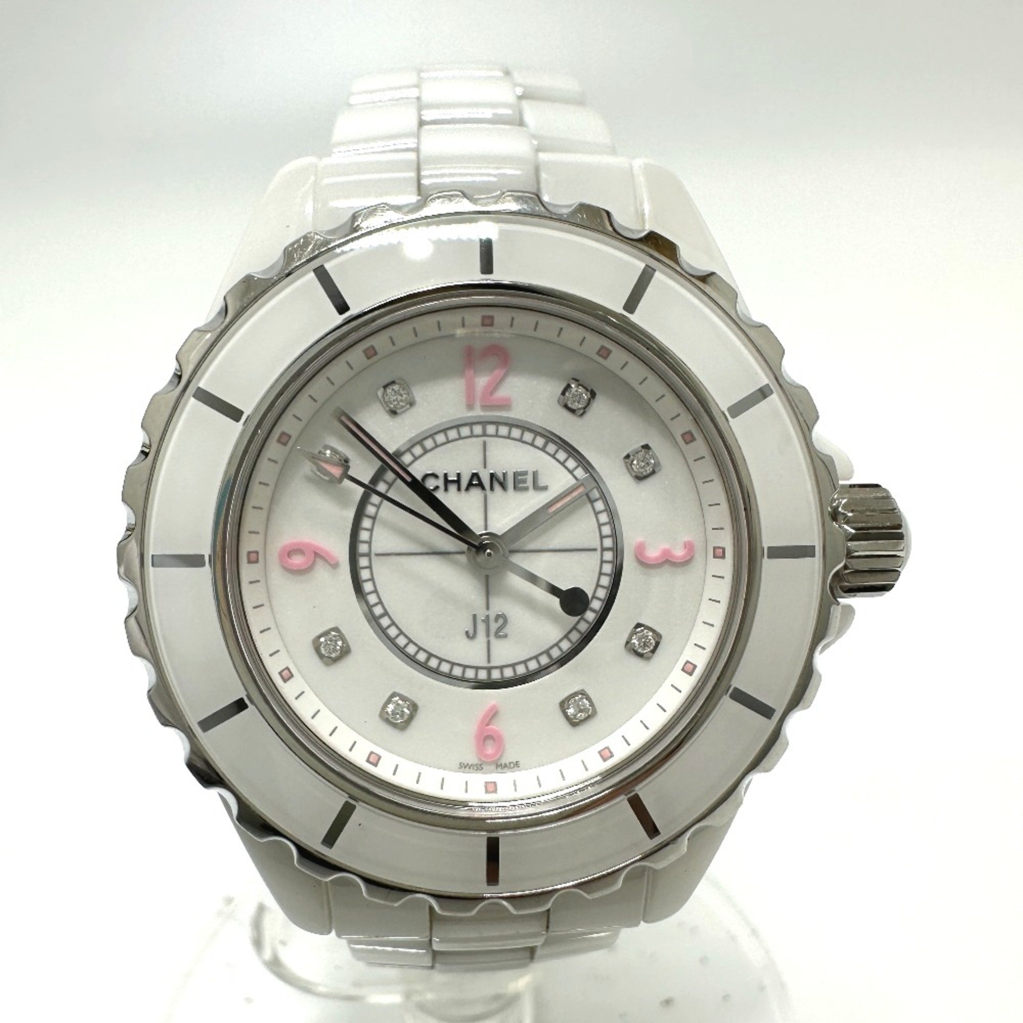 Chanel H4863 quartz Wristwatch White