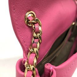 Chanel AS0138 CC Mark Crossbody Bags Chain Bags Shoulder Bag pink GoldHardware