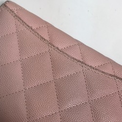 Chanel AP0232 Quilted flap wallet Trifold wallet Baby pink pink