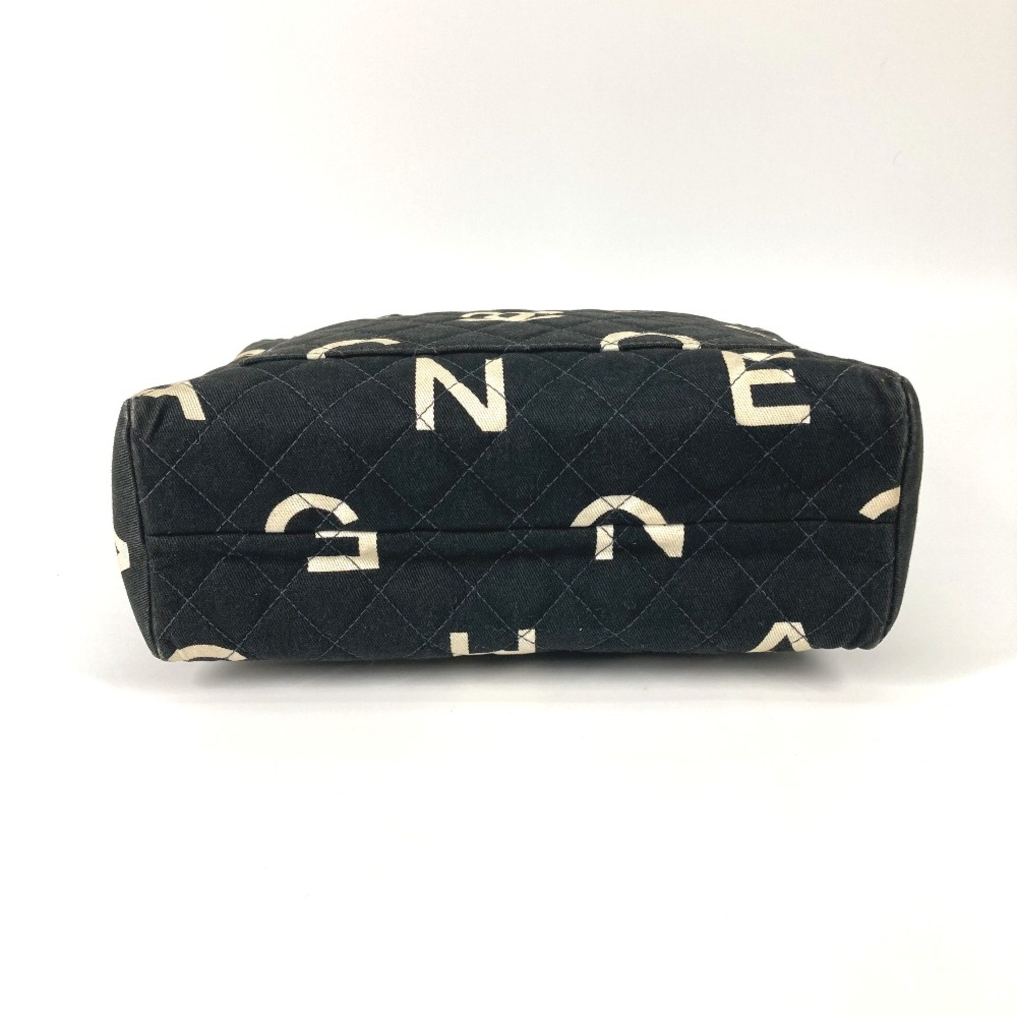 Chanel Bag Hand Bag Black White