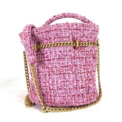 Chanel 2022SS Bucket type Crossbody Pochette 2WAY Hand Bag Shoulder Bag pink