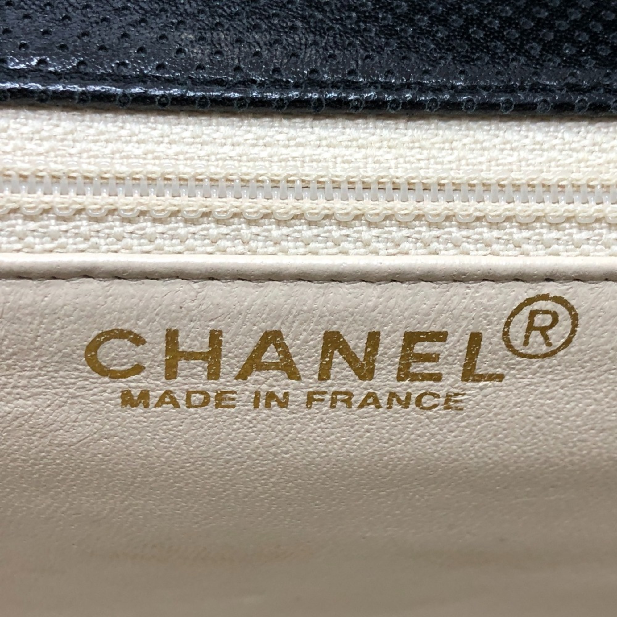 Chanel CC Mark CC Bag Shoulder Bag Tote Bag Black GoldHardware