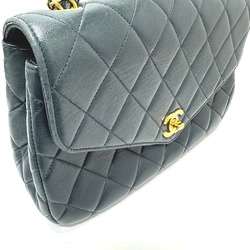 Chanel Quilted Vintage Chain Bag Shoulder Bag Tote Bag Navy GoldHardware