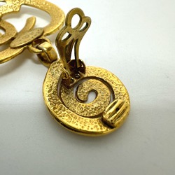 Chanel CC Mark Heart 95P Earrings Gold