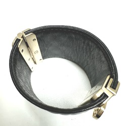 Chanel CC Mark B17P accessories Bangle Black GoldHardware