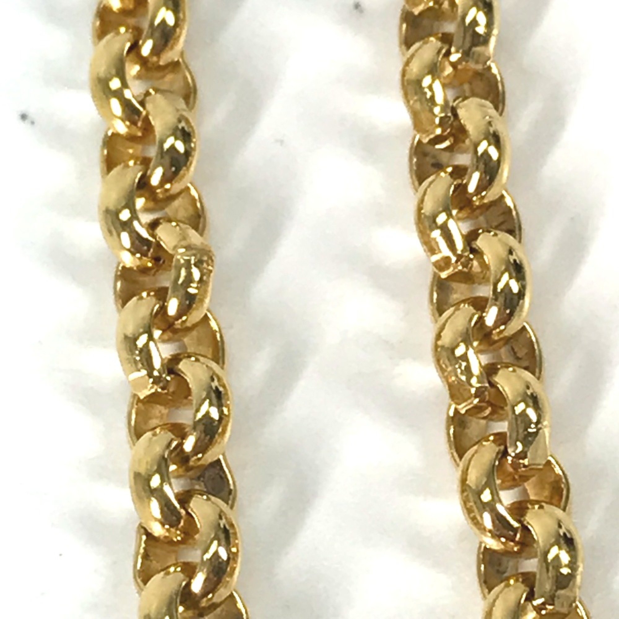 Chanel vintage Chain accessories Necklace Gold