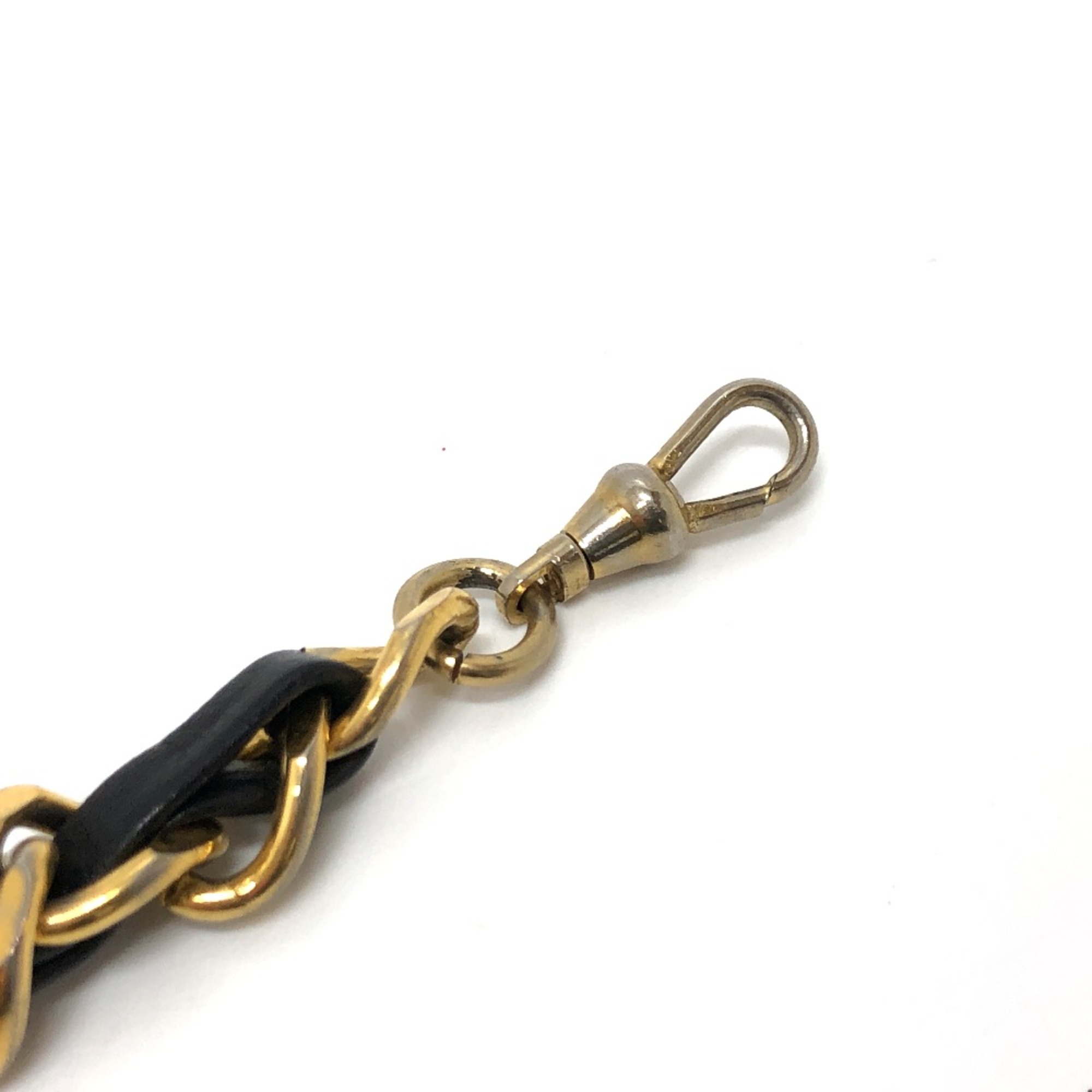 Chanel Bag Charm charm Gold Black