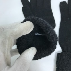 Chanel long Glove gloves Black