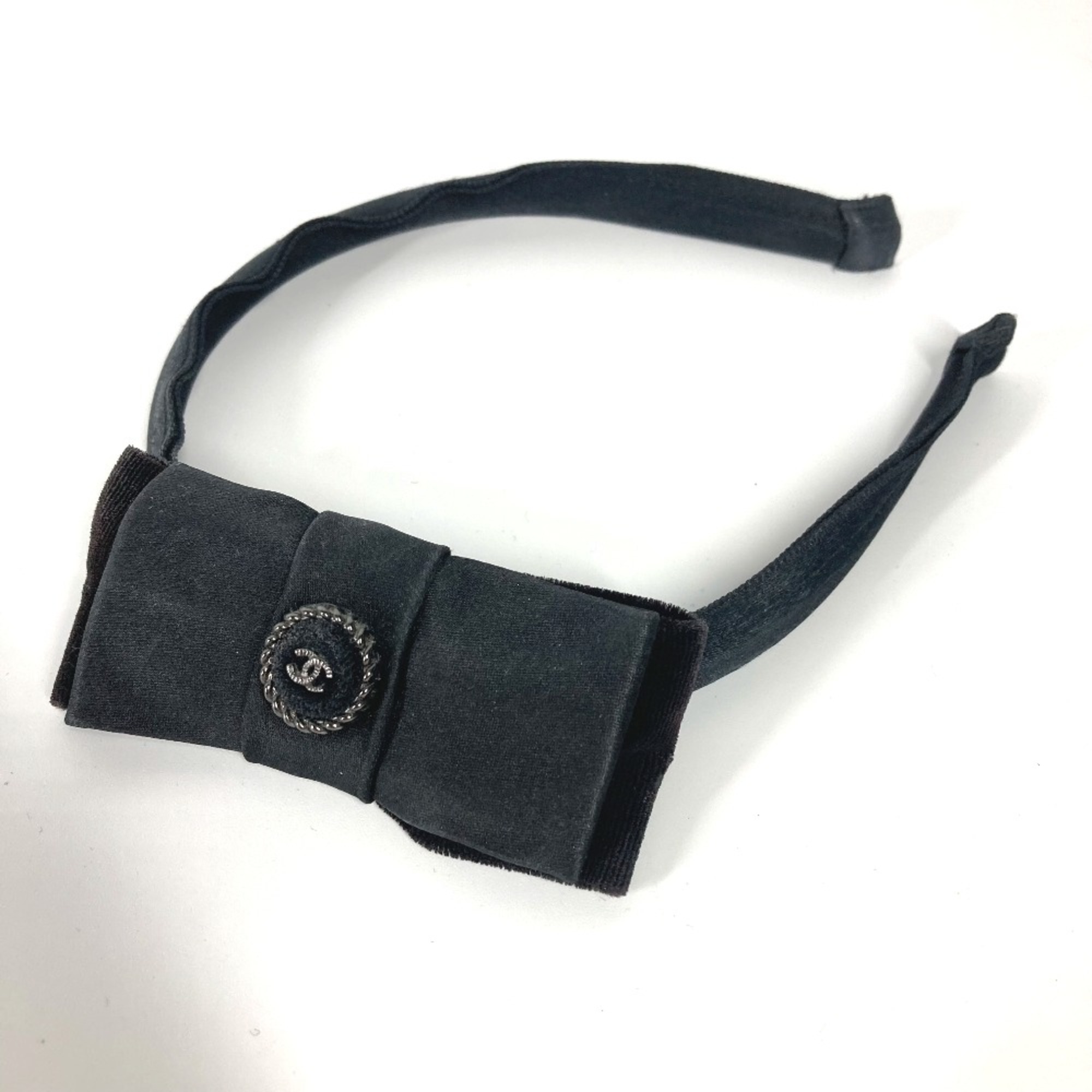 Chanel hair band headband hair accessories Katyusha Black