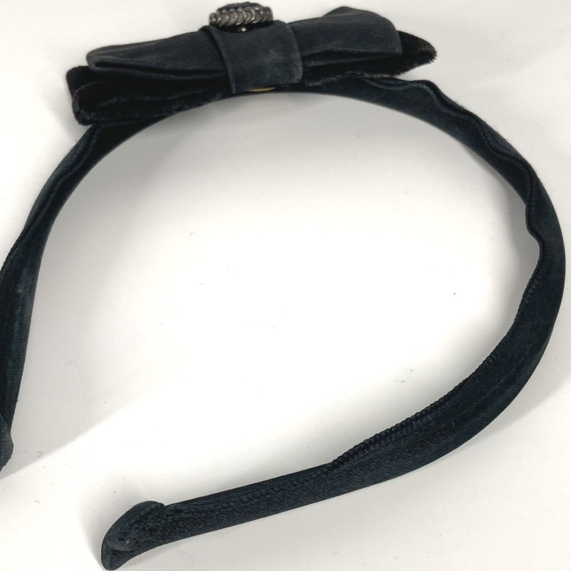 Chanel hair band headband hair accessories Katyusha Black