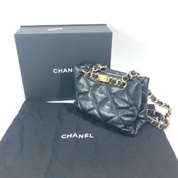 Chanel AS3502 Chain Bag Quilted Bag CC Mark Shoulder Bag Black GoldHardware