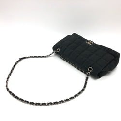 Chanel CC Mark Chain Bag Crossbody Shoulder Bag Black SilverHardware