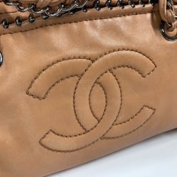 Chanel Chain Bowling Shoulder bag Chain bag Shoulder Bag Light BrownBased