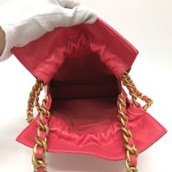 Chanel Chain Hand Bag pink GoldHardware