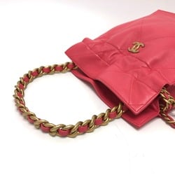 Chanel Chain Hand Bag pink GoldHardware