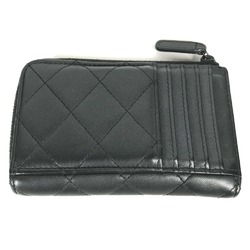 Chanel AP3179 So Black Fragment case Wallet coin purse Black