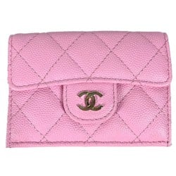 Chanel AP0230 Compact wallet Trifold wallet pink
