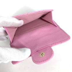 Chanel AP0230 Compact wallet Trifold wallet pink