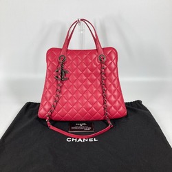 Chanel Hand Bag Shoulder Bag Shoulder bag 2WAY bag Chain Tote Bag pink