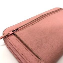 Chanel CC Mark Zip Around Long Wallet pink Beige/GoldHardware